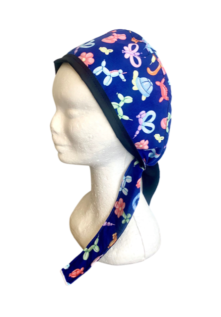 Balloon Animals Reversible Scrub Cap